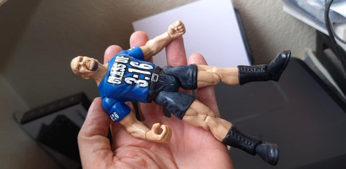 1999 Jakks Titan Tron Wwe Stone Cold Class Figure 16 Cms (Usado)