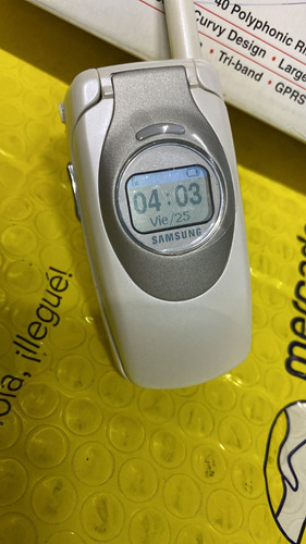 Samsung S300 Folder Básico Blanco Doble Pantalla Impecable Leer!!. (Usado)