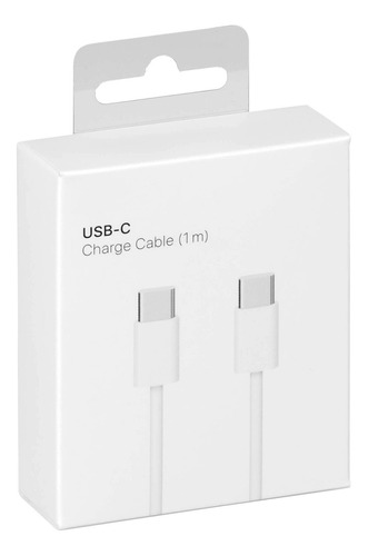 Cable De Carga Usb-c De 60 W Para Apple iPhone 15 (1 M)