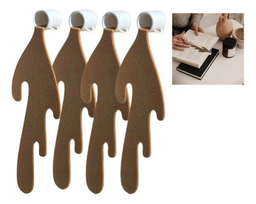 Marcadores Café Derramado, Regalo Marcadores Divertido ,4pcs