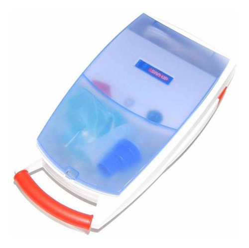 Imagen 1 de 2 de Nebulizador a pistón San-Up Plus II blanco y azul 220V