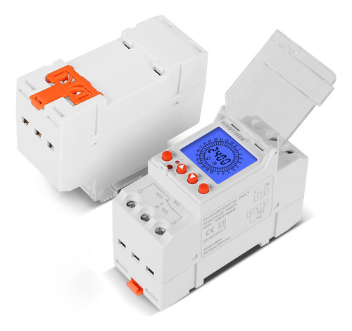 Interruptor Temporizador Digital 24 Horas Lcd 85-265v Progra