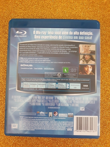 Imagem 3 de 4 de Blu Ray E Cd O Diabo Veste Prada Combo Frete Grátis