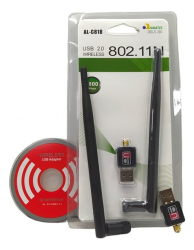 Antena Wifi Al-c818 / Ix-009 Wireless