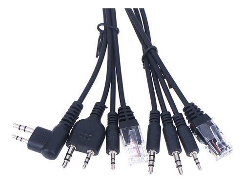 Cabo De Programação Usb 8-em-1 Para Rádios Kenwood/quansheng