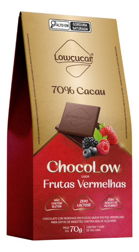 Chocolate Zero Açúcares 70g Sabores Variados Kit Com 3