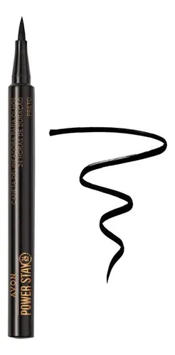 Avon - Power Stay - Caneta Delineadora para Olhos Cor Preto
