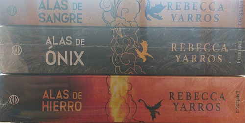 Trilogía Alas De Hierro Fuego Onix 1 2 Y 3 R. Yarros Planeta
