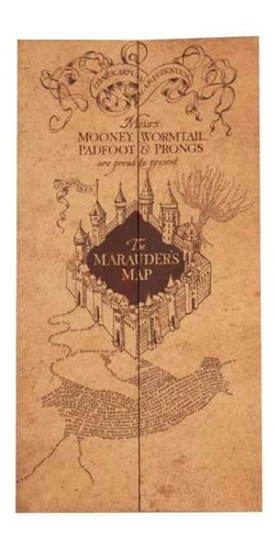 Mapa Do Maroto  Harry Potter