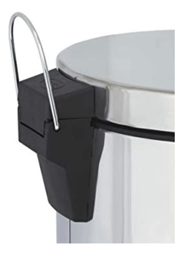 Lixeira Com Pedal E Balde Removível Limpeza Prática 5 L