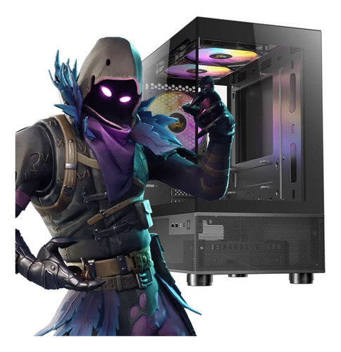 Pc Gamer Amd Ryzen 5 5600gt - 16gb Ram - Ssd Nvme 480gb - Fuente 80 Plus Certificada 650w - Gabinete Con Coolers Argb