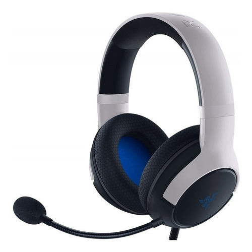 Imagen 1 de 7 de Auricular Gamer Razer Kaira X For Playstation 5 White Wired