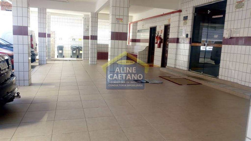 **canto Do Forte - 260m Praia** Apto1dorm/ 1vaga. Só R$225 Mil! - Vext06065