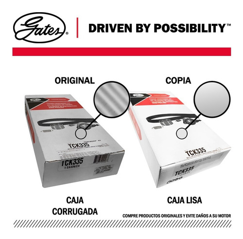 Kit Tiempo Chevrolet (isuzu) Luv Dmax 3.5 06-14 191d Gates
