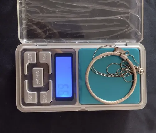 Cadena Y Dije Aro De Plata 925