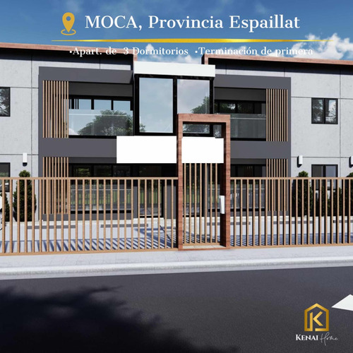 Apartamento En Construcción De 3  Habitaciones En Moca,