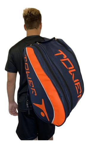 Imagen 3 de 8 de Bolso Mochila De Paddle Padel Tower (gama Super Pro)