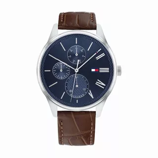 Reloj Tommy Hilfiger Damon 1791847 Hombre Cuero Marron