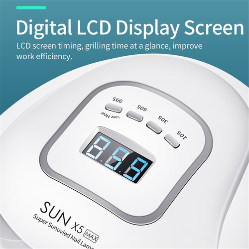 Cabina Sun X5 Max 110w Uv Led Secador Uñas Gelificadas Semi
