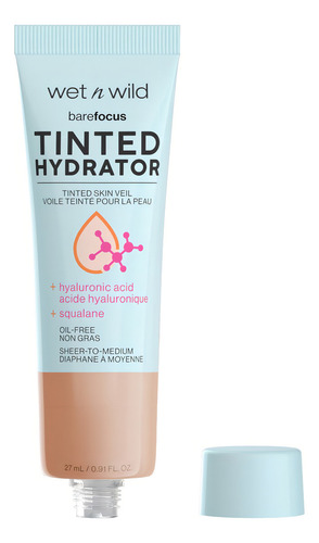 Kit Facial Hidratante Wet N Wild Tinta + Corrector Incognito Tono Tan Medium Deep 1114091+ Medium Golden 1114050