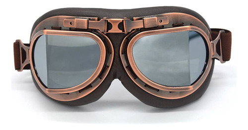 Motocicleta Gafas De Protección Gafas De Piloto Vintage