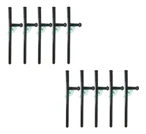 Comprar Bastón Defensa Policía Macana Pr24 Tonfa Tolete Pvc Pack 10