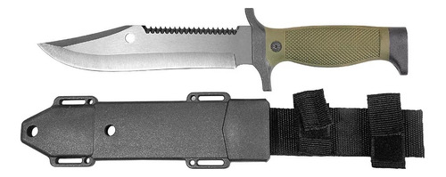 Cuchillo Tactico Supervivencia Con Funda Lion Tools 9424