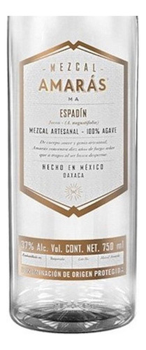 Pack De 2 Mezcal Amarás Espadín Joven 750 Ml