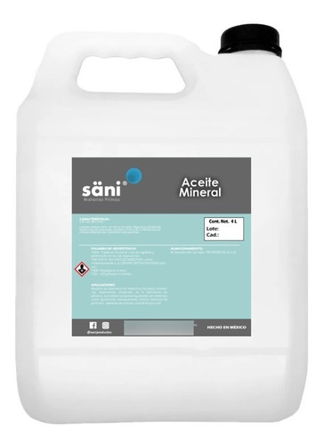 Aceite Mineral Nf 85 Vaselina Liquida Usp 4lts