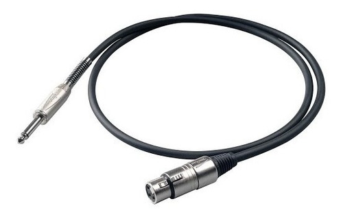 Proel Bulk200lu6 Cable Micrófono Xlr Hembra A Plug 1/4 6m