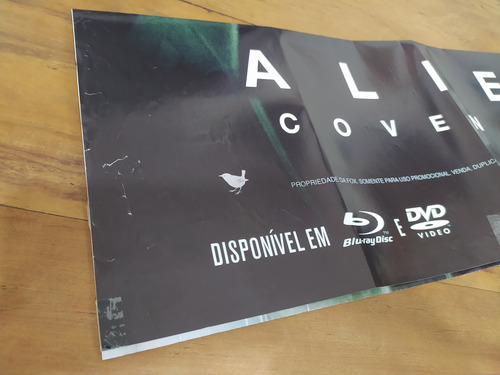 Poster Do Filme: Alien Covenant (de Locadora) Original Usado (Usado)