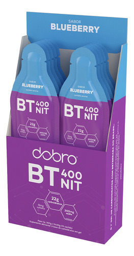 Bt400 Nit Carboidrato Em Gel Com Magnésio Sem Cafeína Dobro