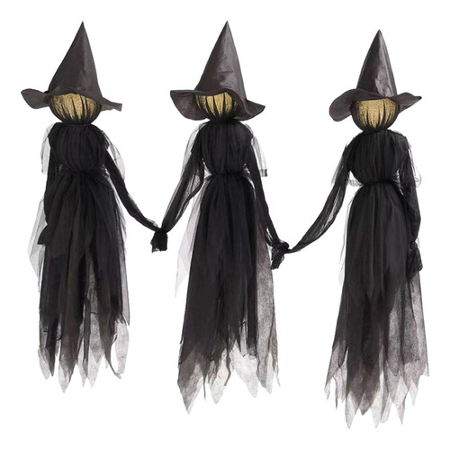 Adorno De Manos De Brujas Gritando, 3 Decoraciones De