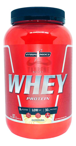 Nutri Whey Isolado Hidro Baunilha 900g Luva Integralmedica
