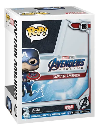 Funko Pop! Capitan America Avengers Endgame Marvel (573)