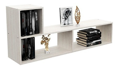 Modulo Rack L Biblioteca Mueble Tv Modular Living Comedor