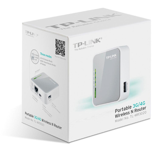 Mini Roteador 3g/4g Wireless Portatil Tp-link Tl-mr3020 Wifi