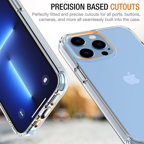 Imagen 9 de 9 de Funda Protectora Case Cojín Híbrido De Tpu iPhone 13 Pro Max