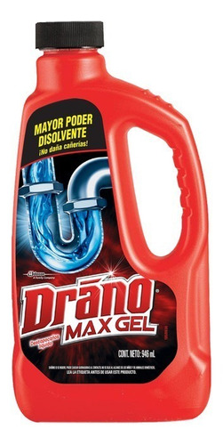 Destapacaños Líquido Drano Plus 946ml