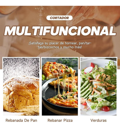 Raspador Y Cortador Masa Multiusos Hecho De Acero Inoxidable