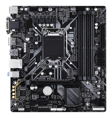 Tarjeta Madre Gigabyte B365m Vga Dvi Hdm Lga 1151 Intel /vc