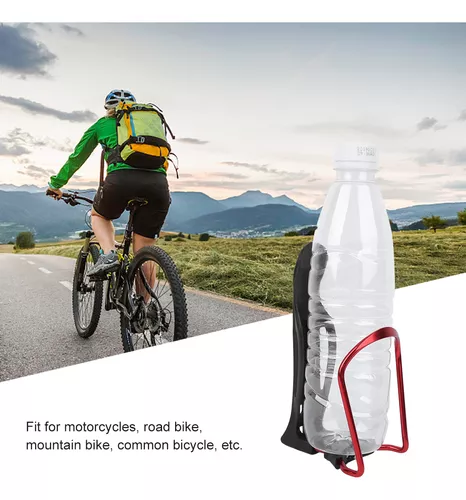 Portabidones de agua para bicicleta, 2 unidades de soporte ajustable para  bicicleta de carretera y montaña, color azul