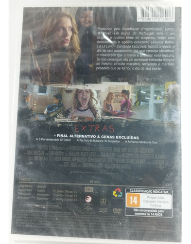 Dvd A Morte Te Dá Parabéns