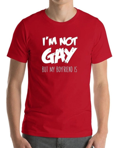  Polera Yo No Soy Gay Pero Mi Novio Si  Pride Lgbtq Funny