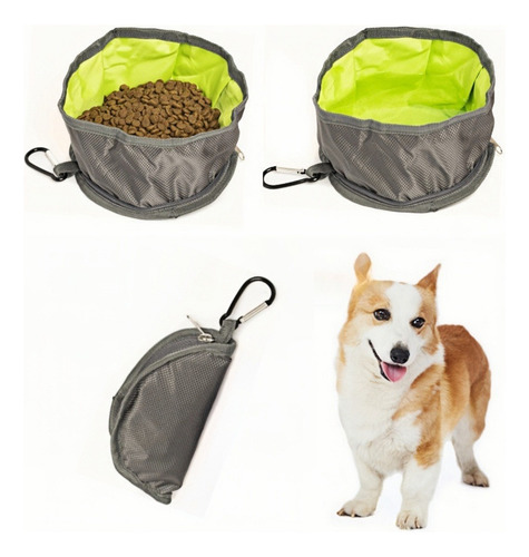 Comedero Portátil Para Perros