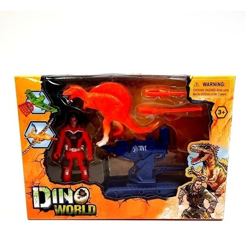 Set Dinosaurio Con Figura Dino World