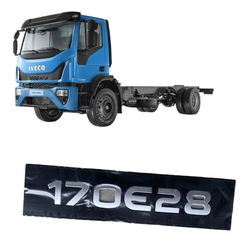 Emblema Dianteiro 170e28 Original Iveco Tector 5801403620