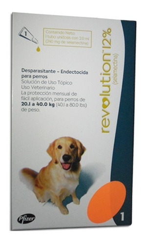 Revolution Desparasitante Perros 20,1 - 40 Kg