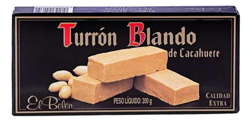 Torrone Mole De Amendoim El Belen 200g