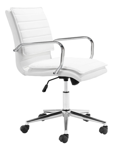 Silla De Oficina Partner Blanco Këssa Muebles